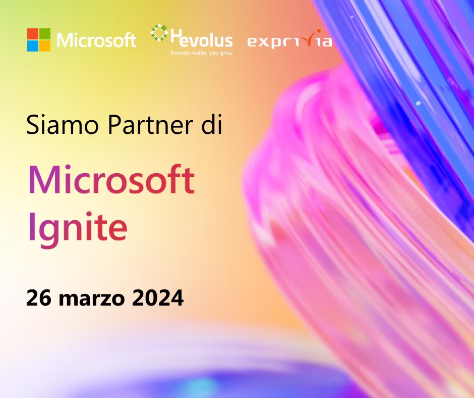 Partecipa al Watch Party Hevolus:Exprivia di Microsoft Ignite