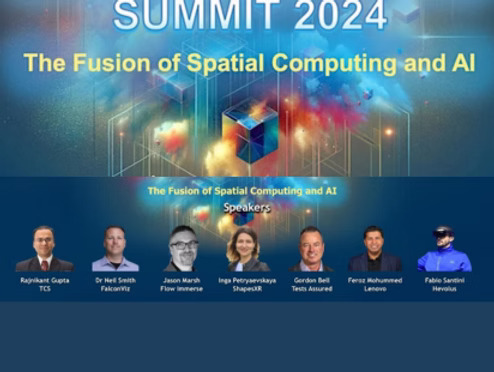 Hevolus rappresenta l’Italia a Spatial Computing Summit 2024