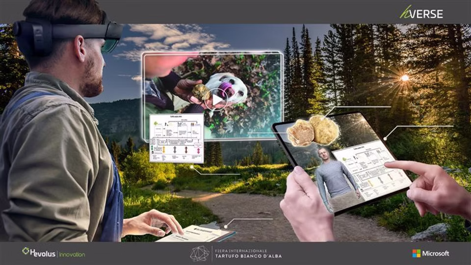 Il Tartufo Bianco D'Alba sbarca nel metaverso con Hevolus Innovation e Microsoft Italia